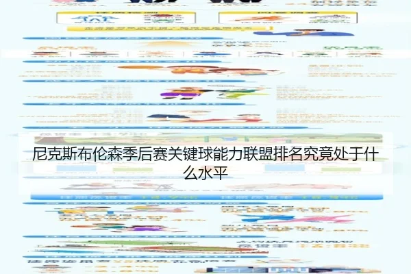 尼克斯布伦森季后赛关键球能力联盟排名究竟处于什么水平